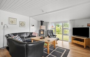 Tv och eldstad