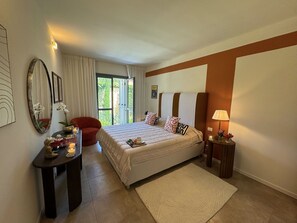 1 slaapkamer, een strijkplank/strijkijzer, gratis wifi