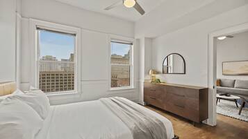 2 bedrooms, iron/ironing board, free WiFi, bed sheets