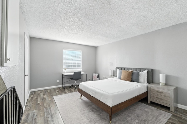 1 bedroom, desk, iron/ironing board, free WiFi