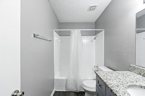 Hair dryer, towels