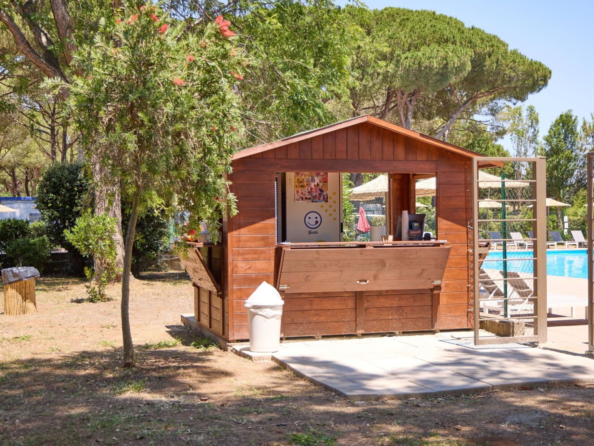 Overnatningsstedets område