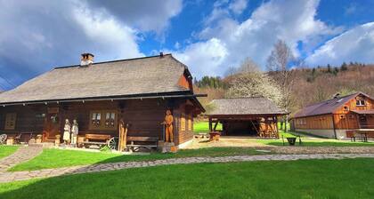 Pension with 7 family apartments in one of most beautiful valley in Beskids