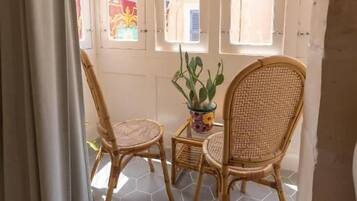 Double Room, Balcony, Partial Sea View | Terrace/patio