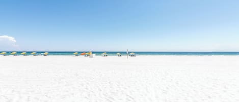 On the beach
