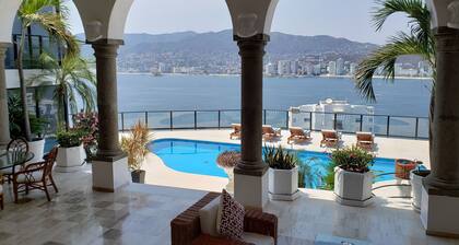 Privatvilla in Las Brisas, Acapulco, sichere Gegend, atemberaubende Aussicht!