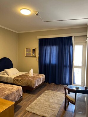 Basic Double or Twin Room, Balcony, City View