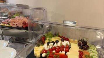 Daily buffet breakfast (EUR 12 per person)
