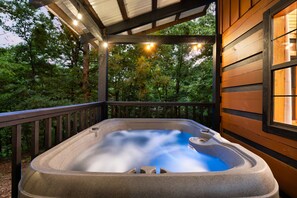 Baignoire à remous extérieure