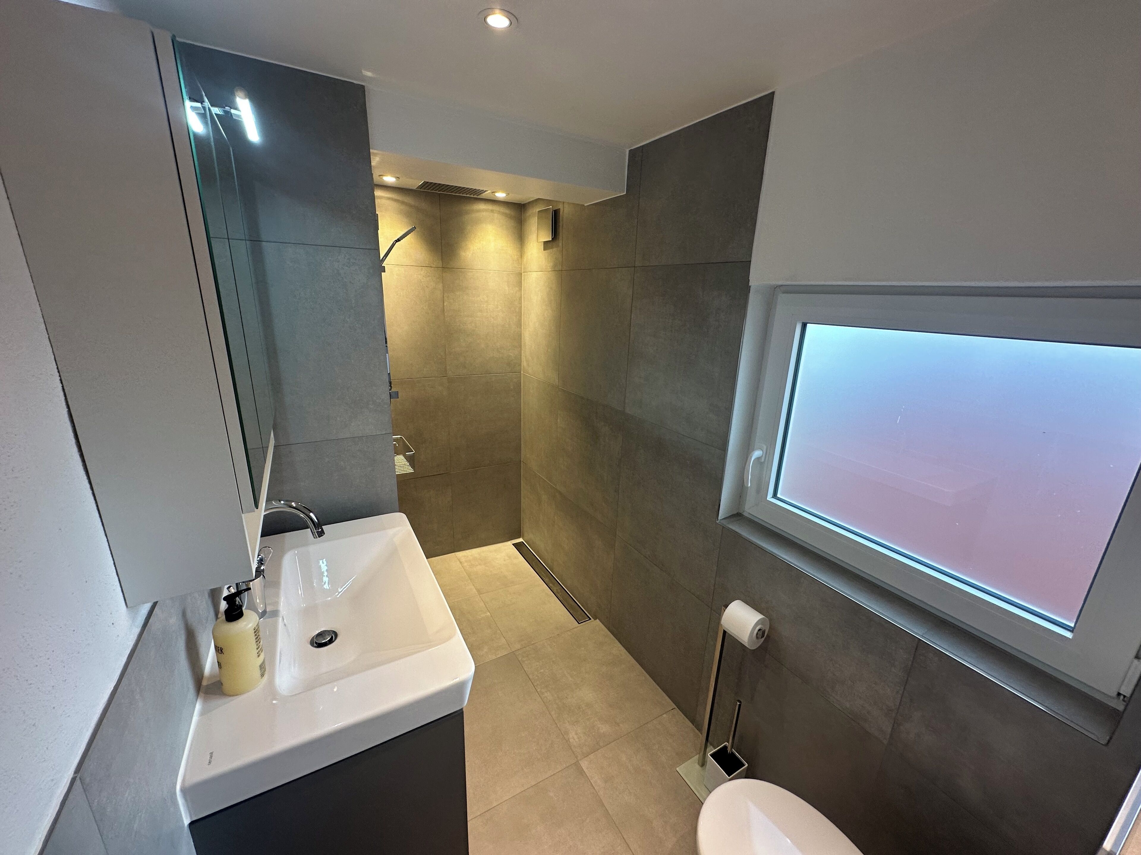 Haartrockner, Handtücher, Toilettenpapier