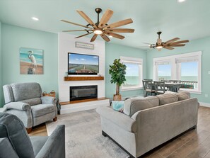 House, 3 Bedrooms | Living area | Smart TV - Coastal Vibes Rp230 3 Bedroom Home (Rockport)