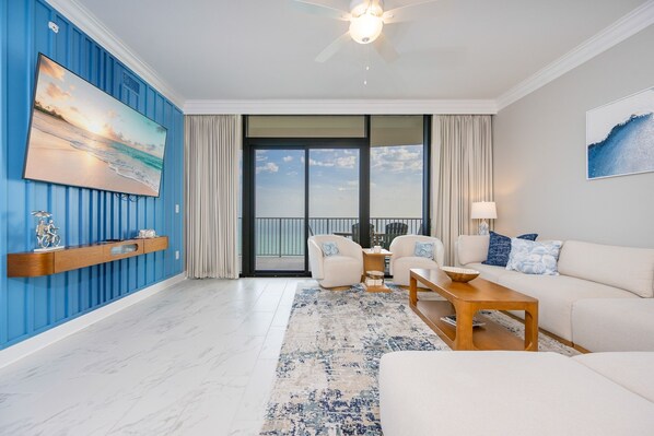 Condo, 3 Bedrooms | Living area - Phoenix Gulf Shores Ii 1902 3 Bedroom Condo (Gulf Shores)