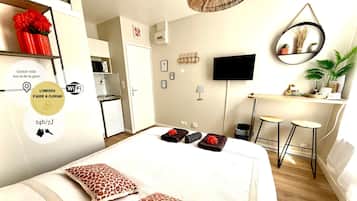 1 slaapkamer, gratis wifi, beddengoed