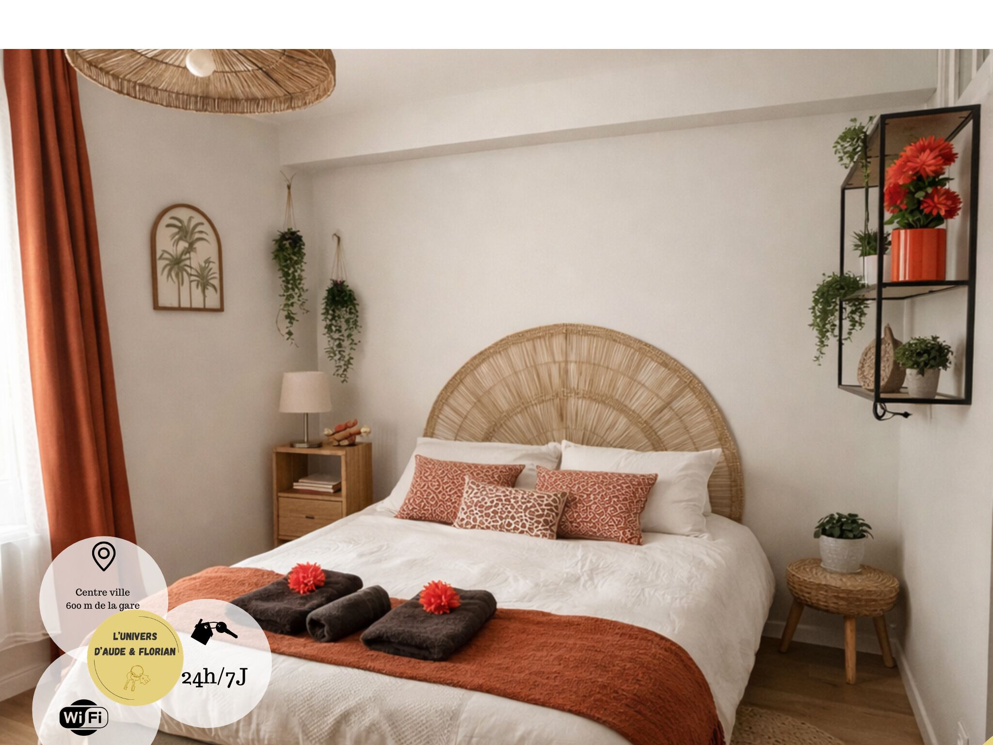 1 bedroom, free WiFi, bed sheets