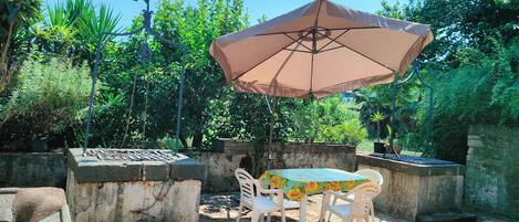 Udendørs spisemuligheder