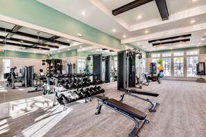 Fitness facility - Luxury 1BR w/ Balcony | Near Disney • Washer/Dryer (Kissimmee)