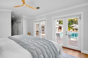 3 bedrooms, iron/ironing board, free WiFi, bed sheets - Canal front Home with Private Pool, Dock, and Game Room! Close to Beach! (Holmes Beach)
