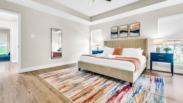 3 slaapkamers, een bureau, reisbedje, gratis wifi