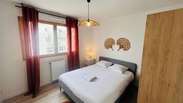 1 chambre, Wi-Fi, draps fournis, accès pour personnes à mobilité réduite