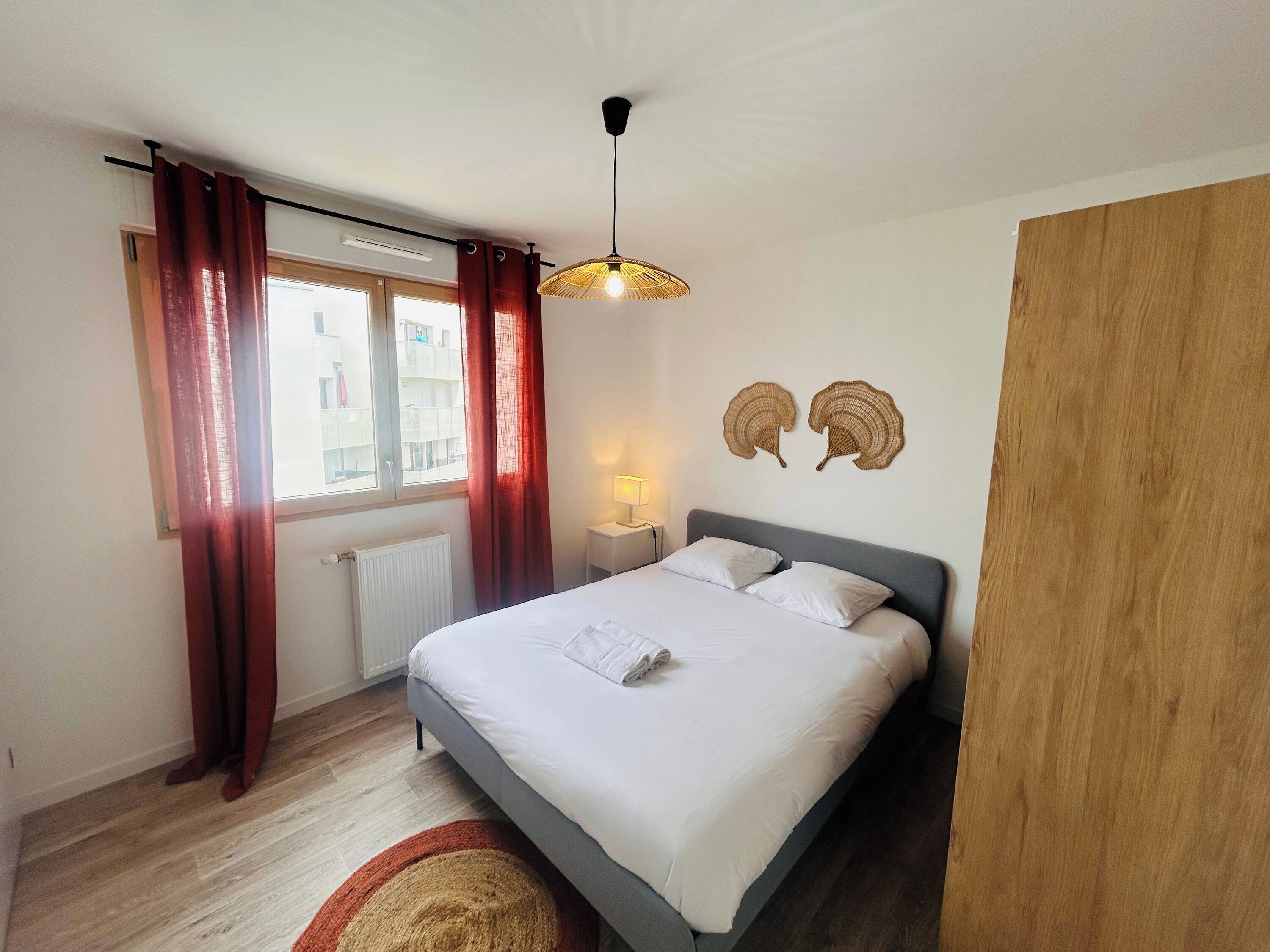 2 chambres, Wi-Fi, draps fournis