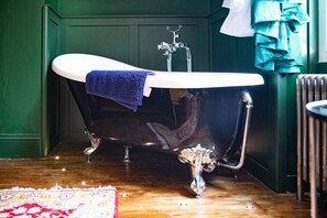 Hair dryer, towels