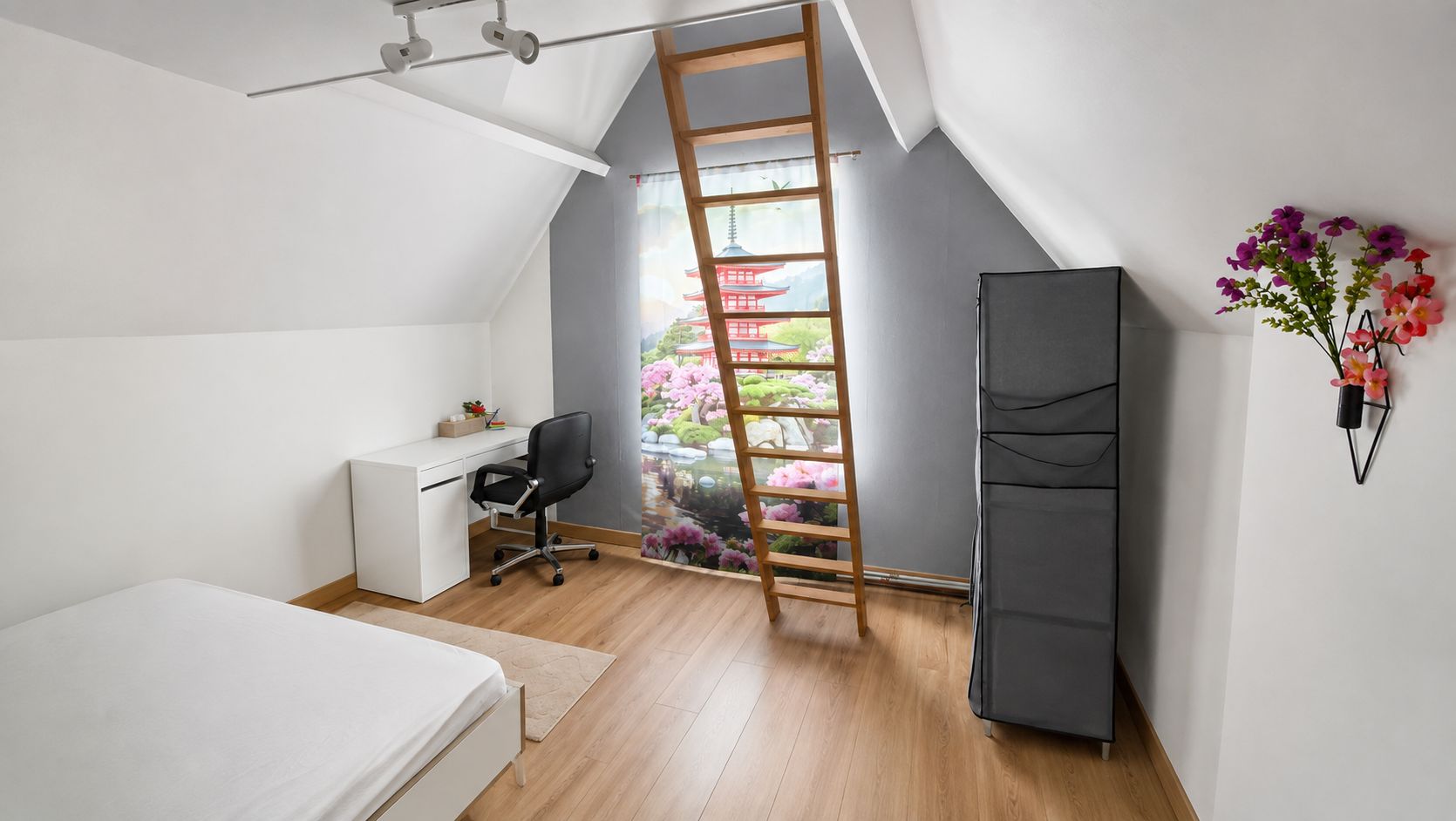 1 slaapkamer, een strijkplank/strijkijzer, gratis wifi, beddengoed