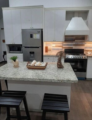 Microwave, oven, stovetop