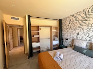 2 quartos, Wi-Fi de cortesia, roupa de cama