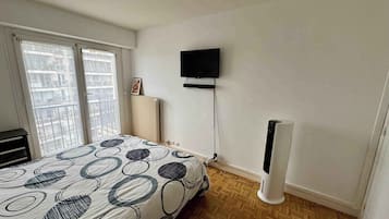 1 soverom, strykejern/-brett, wi-fi og sengetøy