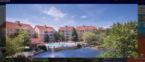 Indoor pool, outdoor pool