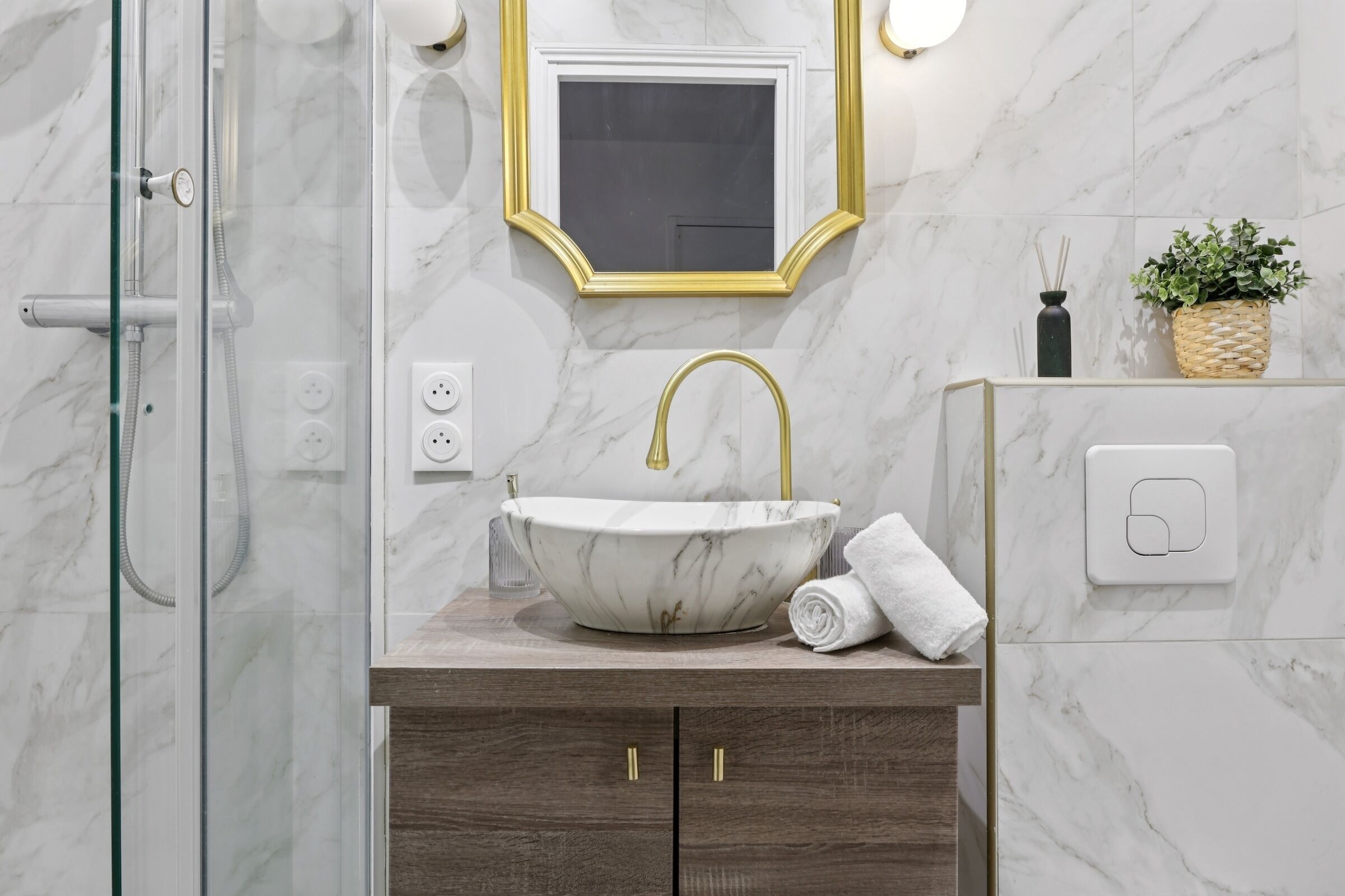 City Apartment, 1 Double Bed with Sofa bed, Non Smoking | Bathroom