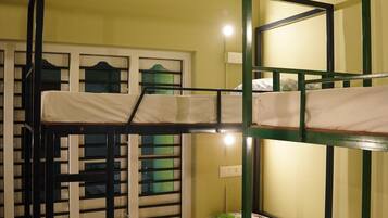 Deluxe Shared Dormitory | Hypo-allergenic bedding, memory foam beds, desk, laptop workspace