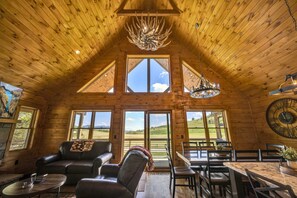 Fernseher, Kamin, Arbeitsbereiche