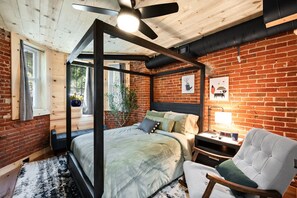 1 chambre, fer et planche à repasser, Wi-Fi, literie fournie