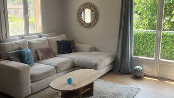 Télévision, cheminée