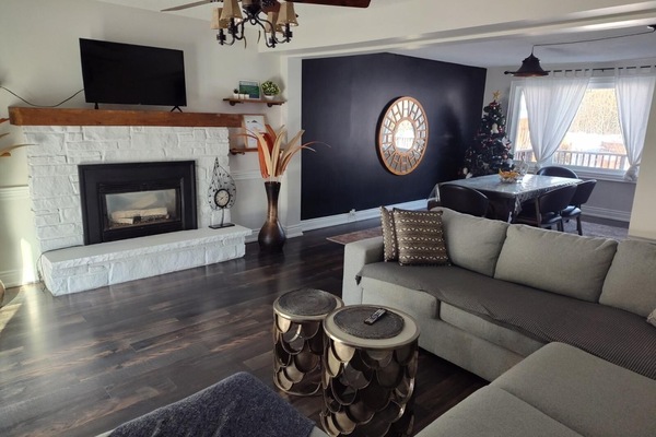 First lounge area