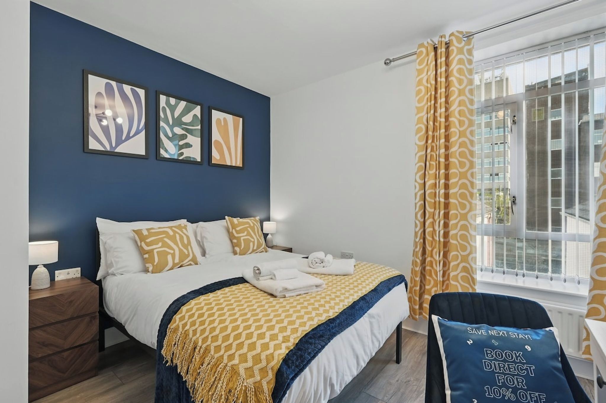 8 bedrooms, iron/ironing board, travel crib, free WiFi