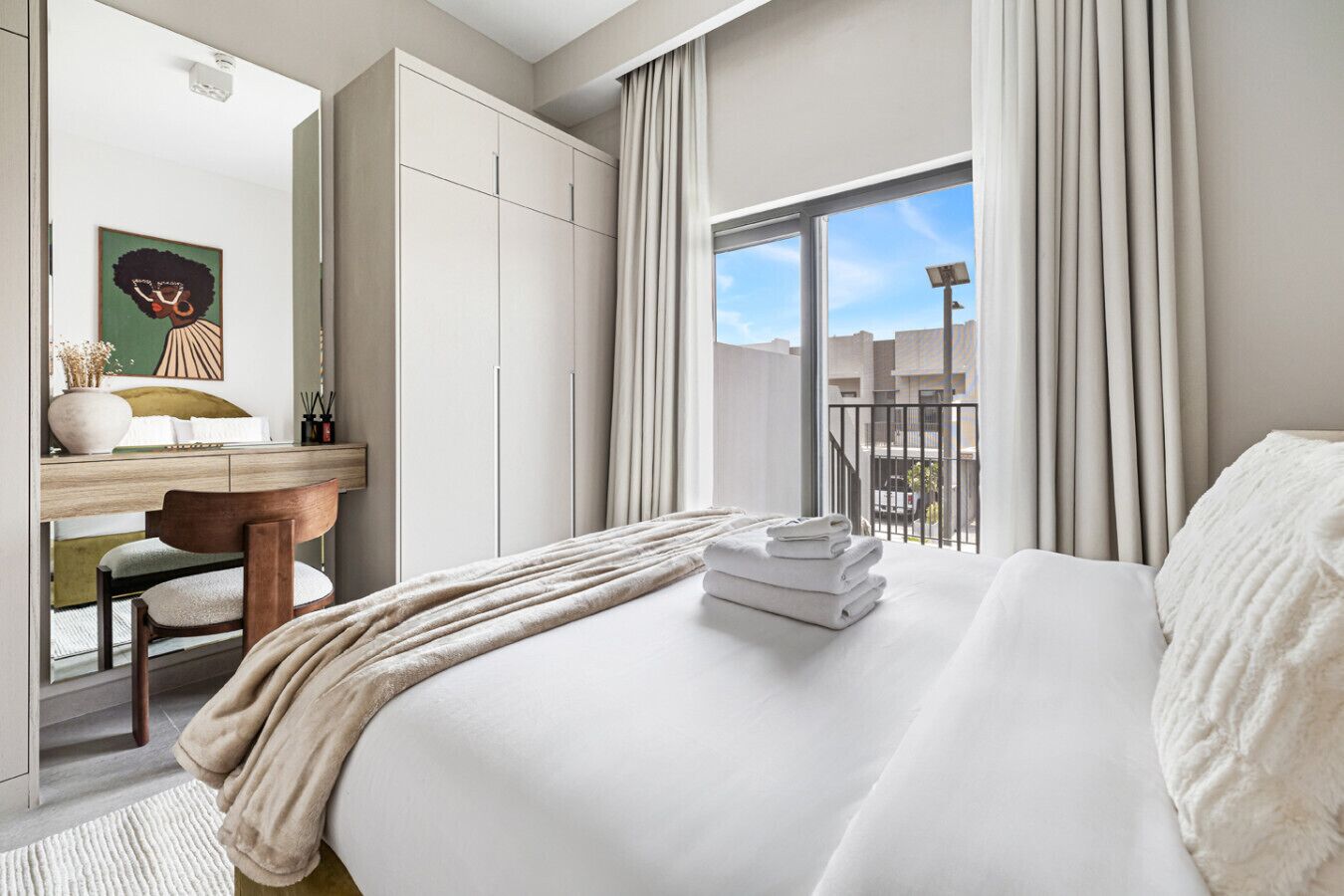 2 Schlafzimmer, Schreibtisch, Bügeleisen/Bügelbrett, kostenloses WLAN