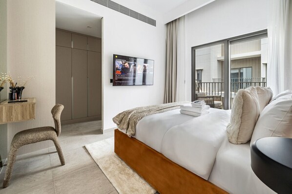 Desk, iron/ironing board, free WiFi, bed sheets