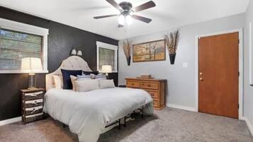 3 slaapkamers, een bureau, gratis wifi, beddengoed