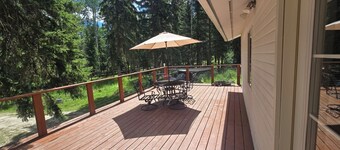 Quiet Forest Getaway in Kila - Private 4BR Retreat with Deck & RV Hookup