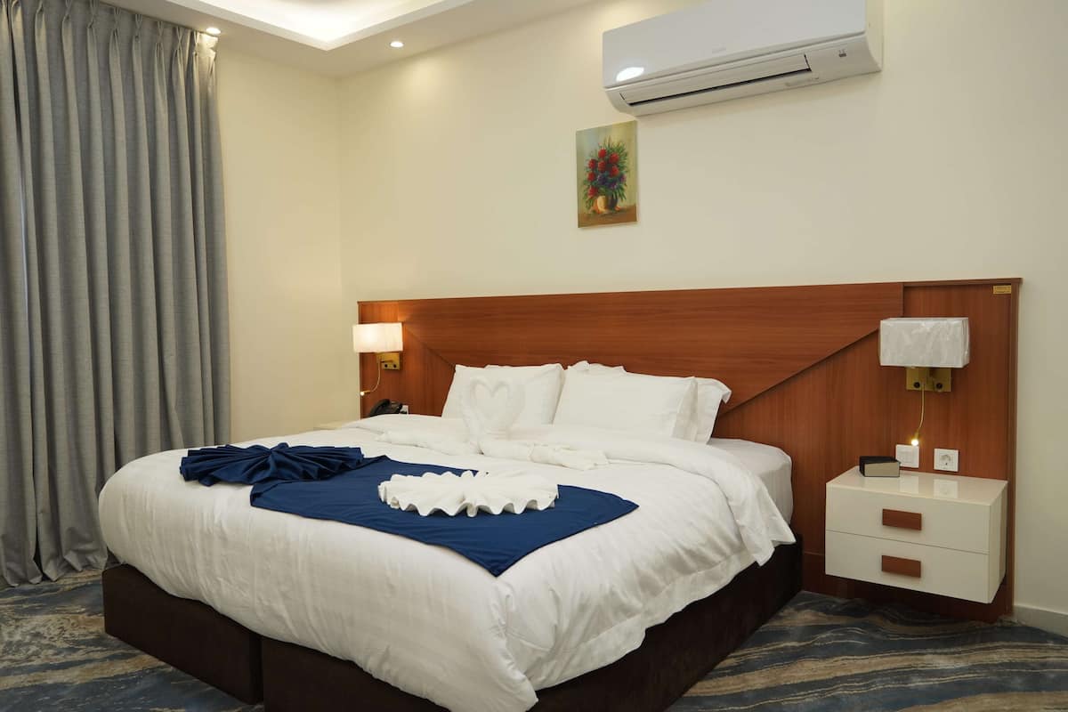 Superior Apartment, City View | In-room safe, desk, laptop workspace, blackout curtains