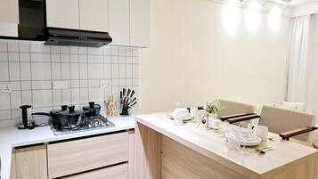 Microwave, oven, dishwasher