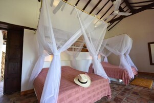 Individually decorated, individually furnished, desk, laptop workspace