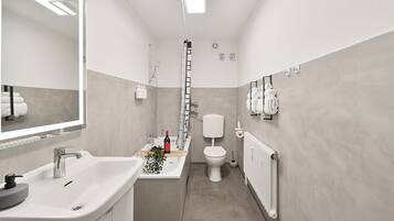 SĂšche-cheveux, serviettes fournies, savon, papier toilette