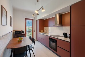 Fridge, stovetop, toaster, spices