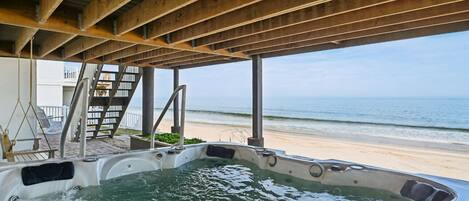 Bain à remous extérieur