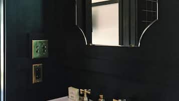 Towels, soap, toilet paper