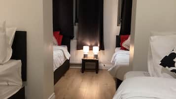4 bedrooms, iron/ironing board, free WiFi, bed sheets