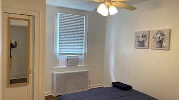 2 bedrooms, internet, bed sheets